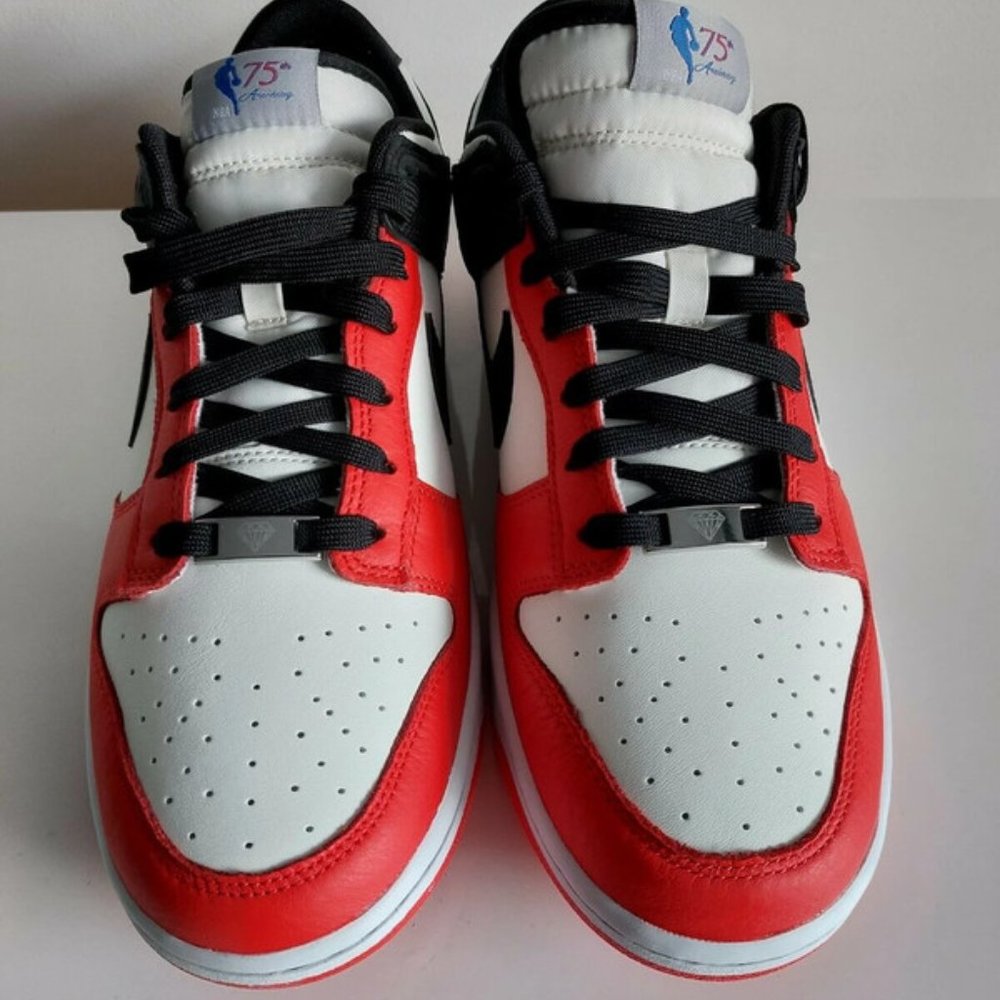 Nike Dunk Low EMB NBA 75th Anniversary Chicago
